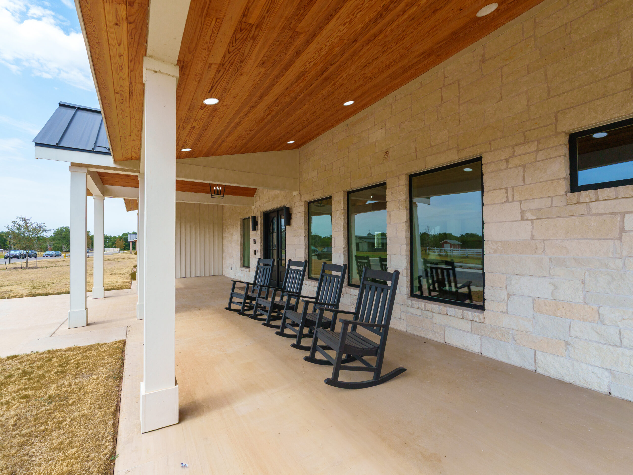 Exterior Front Porch Wide