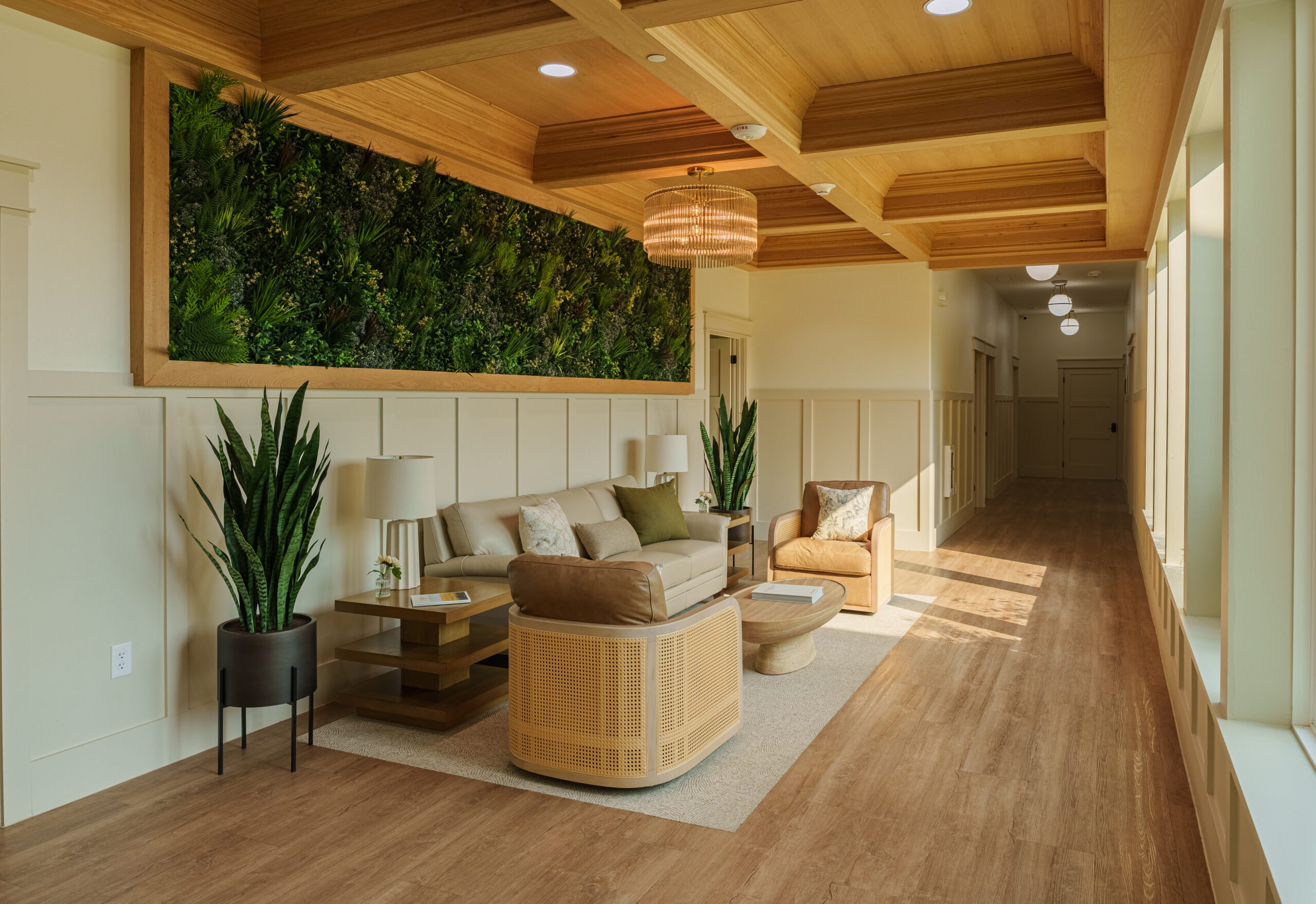 Garden Room facing hall